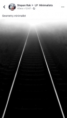 Tato m ernobl fotografie s nzvem Train to Infinity byla ocenna Special award ve skupin LP Minimalist. Moc si toho vm.